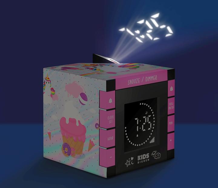 Actual product image Bigben Kids Alarm Clock R70 Unicorn 3 (w. projector)