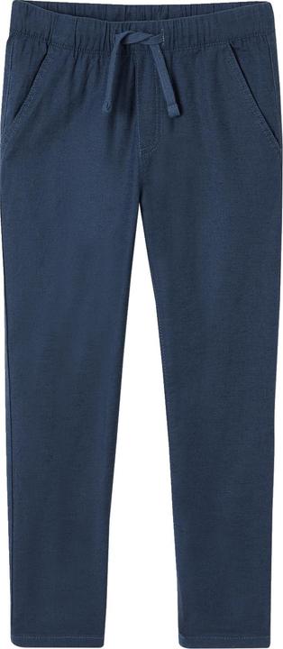 Actual product image Vertbaudet Boys' trousers with linen content (134)
