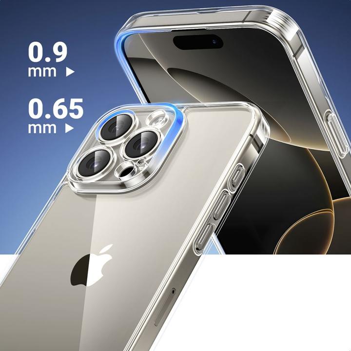 Immagine prodotto Ugreen Custodia protettiva Classy Clear per iPhone 16 Pro Max - Trasparente (Apple iPhone 16 Pro Max)