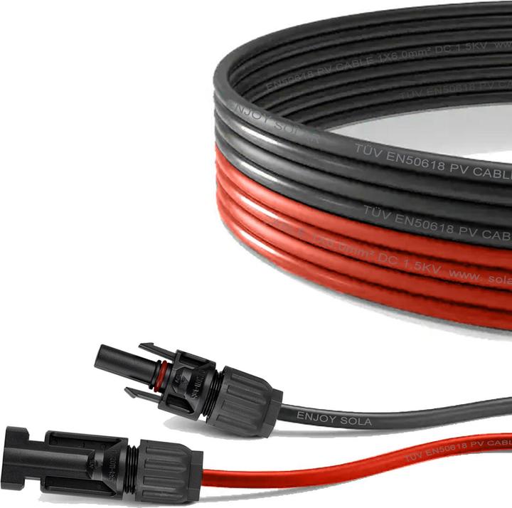 Actual product image Enjoy solar Professional solar cable (Solar connector, Solar cable)