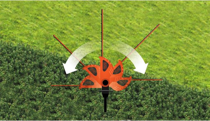 Actual product image Black & Decker Bar hedge trimmer (Cordless hedgecutters)