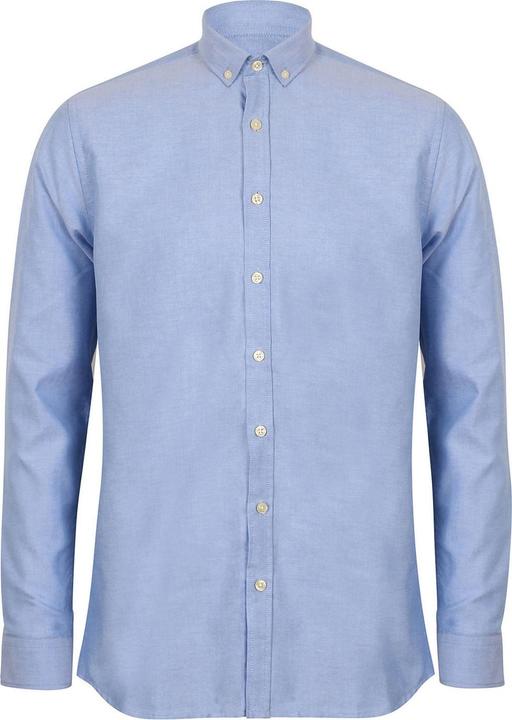 Produktbild Henbury Modern Langarm Oxford Hemd (XL)