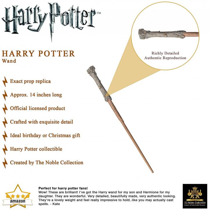 Produktbild Noble Collection Harry Potter Zauberstab