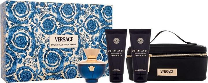 Image du produit Versace Dylan Blue Femme Christmas 2024 Eau de Parfum / BShower Gel / Body Lotion / Case (Eau de parfum, 100 ml)