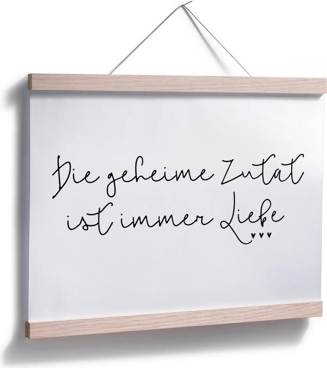 Produktbild Trenddeko Die geheime Zutat ist immer Liebe (30 x 40 cm)