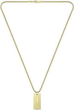 Produktbild Lacoste Elegant Gold-Plated Necklace For Men Adventurer 2040090