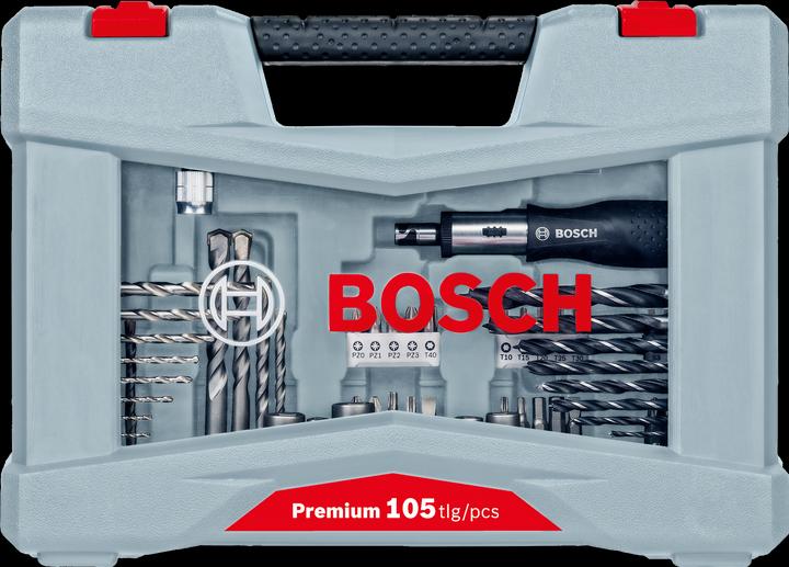 Bosch Professional Zubehör 105-tlg. Premium X-Line Bohrer- und Schrauber-Set (3 mm, 4 mm, 5 mm, 6 mm, 7 mm, 8 mm, 9 mm, 10 mm)