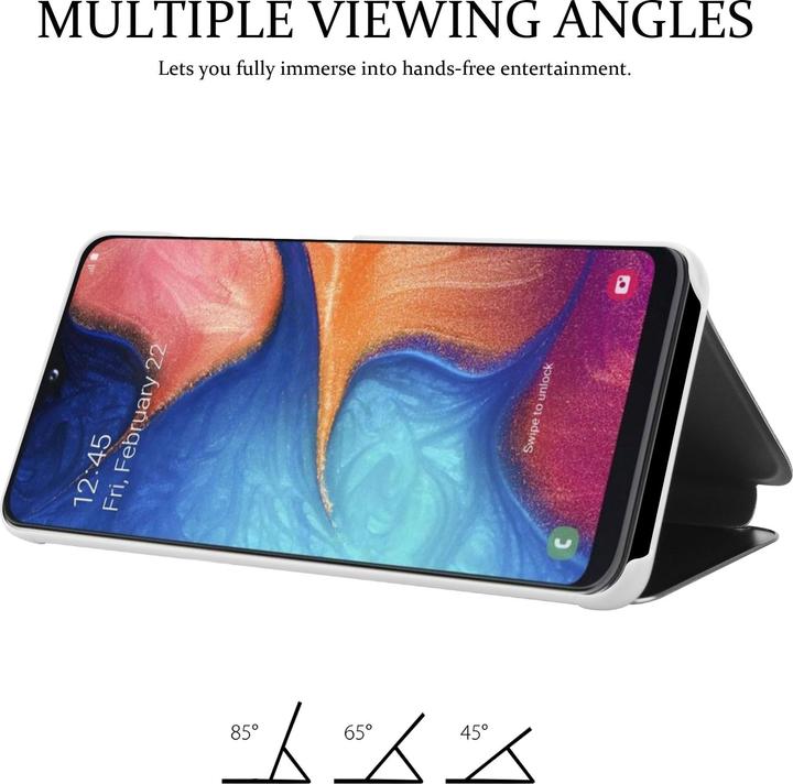 Produktbild Cadorabo Book Smart View Spiegel Cover (Samsung Galaxy A10e)