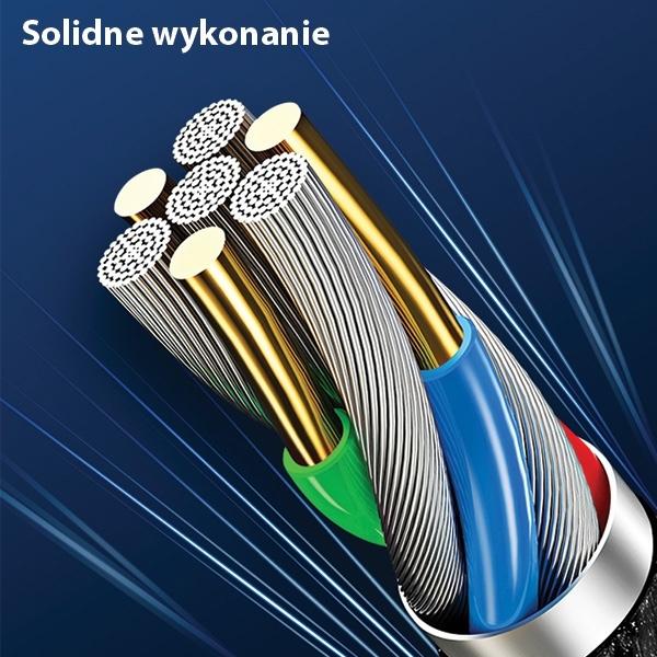 Immagine prodotto Usams Cavo USB USB-A - Lightning 1,2 m nero (63820-uniw) (1.20 m, USB 3.0)
