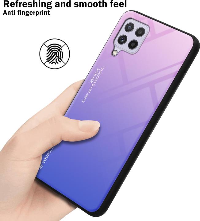 Immagine prodotto Cadorabo Manicotto per vetro in TPU a 2 colori (Samsung Galaxy M22, Samsung Galaxy A22, Samsung Galaxy A32)
