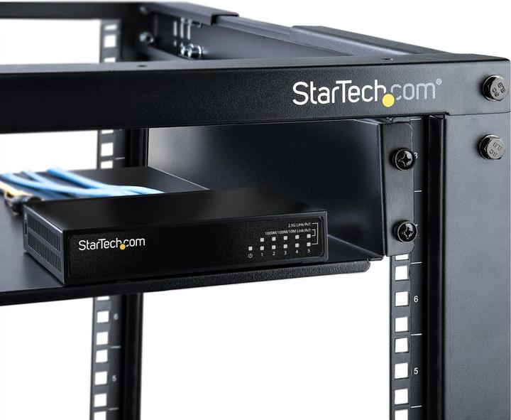 Actual product image StarTech Unmanaged 2.5G Switch 5 Port Gigabit Switch 2.5GBASE-T Unmanaged Switch Backward Compat (5 Ports)