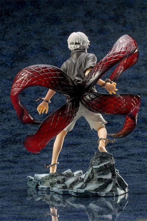 Actual product image Kotobukiya Tokyo Ghoul ARTFXJ Statue 1/8 Ken Kaneki Awakened Repaint Ver. 23 cm
