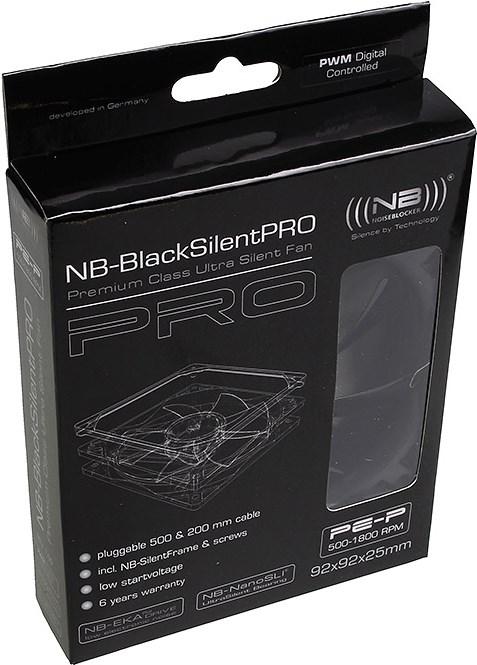 Immagine prodotto Noiseblocker BlackSilentPro-Series PE-P (92 mm, 1 x)
