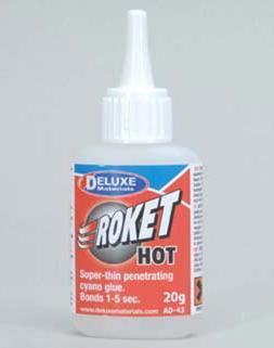 Image du produit Deluxe Materials Roket Hot CA 20g (35 g, 1 ml)