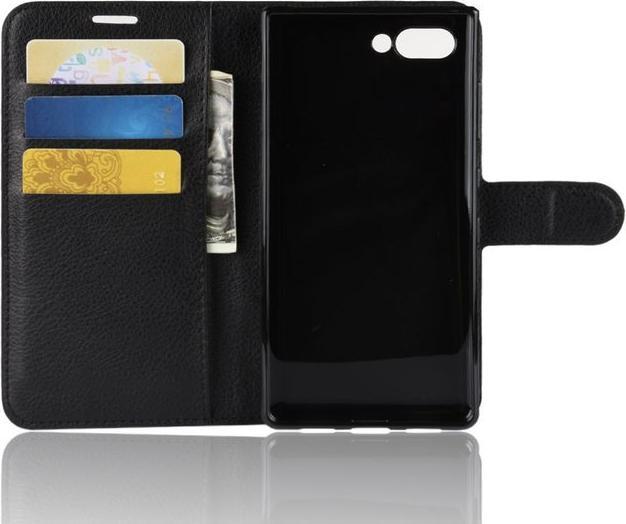Productafbeelding MU Classic Litchi Leren Boekomslag Serie (Blackberry KEY2)