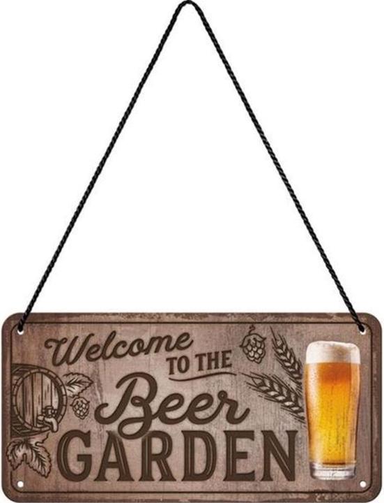 Produktbild Nostalgic-Art Merchandising Schild Genius at Work 20 x 10 cm, Metall (20 x 10 cm)