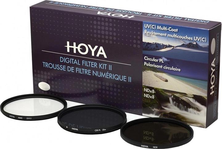 Immagine prodotto Hoya Kit di filtri digitali II (77 mm, Filtri grigi, Filtri polarizzanti, Filtro UV)