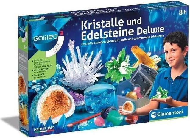 Image du produit Clementoni Cristaux et pierres précieuses Deluxe