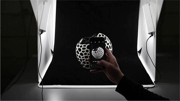 Actual product image Orangemonkie Foldio 3 portable light box (62.50 cm, 64 cm)