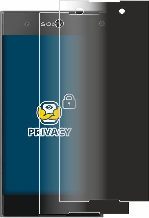Productafbeelding BROTECT Sichtschutzfolie Anti-Spy Privacy Folie Blaulicht-Schutz (2 Stuk, Sony Xperia XA1)