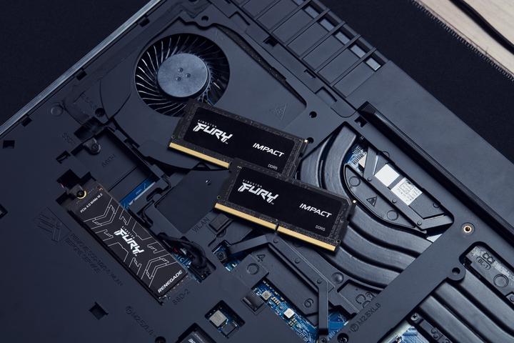 Actual product image Kingston FURY Impact (2 x 16GB, 4800 MHz, DDR5 RAM, SO-DIMM)