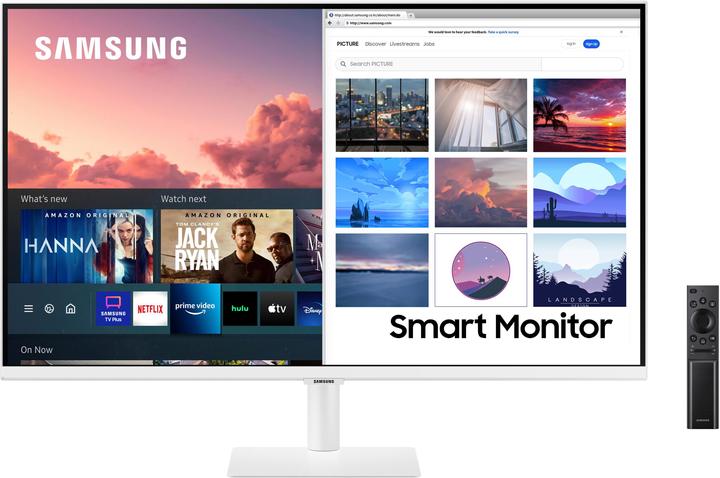 Image du produit Samsung LS32AM703UUXEN (3840 x 2160 pixels, 32")