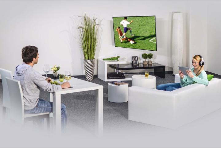 Image du produit Hama Support TV mural FULLMOTION, 3 étoiles, 229 cm (90"), noir (Mur, 90.16", 50 kg)