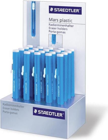 Actual product image Staedtler Mars Plastic eraser pencil, 20-piece cardboard display