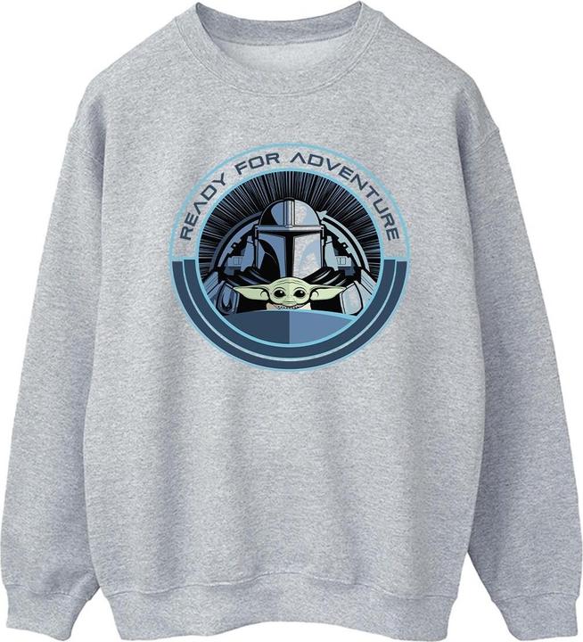Produktbild Star Wars The Mandalorian Grogu Ready For Adventure Sweatshirt (XXL)