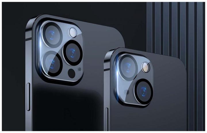 Produktbild Baseus Full-Frame Lens Film For iP 5.4/6.1 Inch Dual Camera 2021 (2pcs/pack) Transparent (2 Stück, Apple iPhone 13 mini)