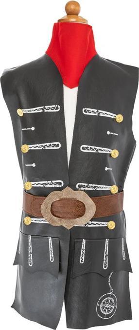 Image du produit Great Pretenders Gilet de pirate & ceinture Skully 2-4 (2, 3, 4)