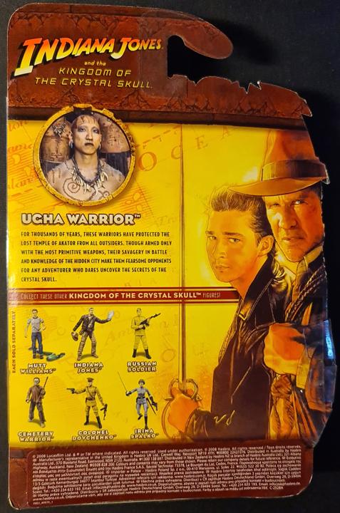 Produktbild Hasbro Indiana Jones and the Kingdom of the Crystal Skull Actionfigur 2008 Ugha Warrior