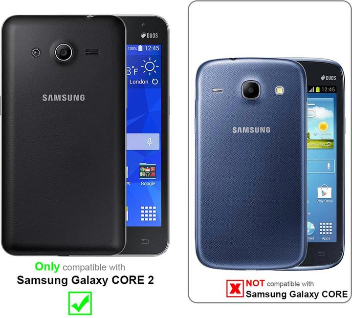 Produktbild Cadorabo Flip Glatt Cover (Samsung Galaxy Core 2)