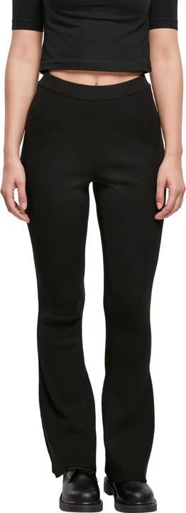 Urban Classics Ladies Rib Knit Bootcut Leggings