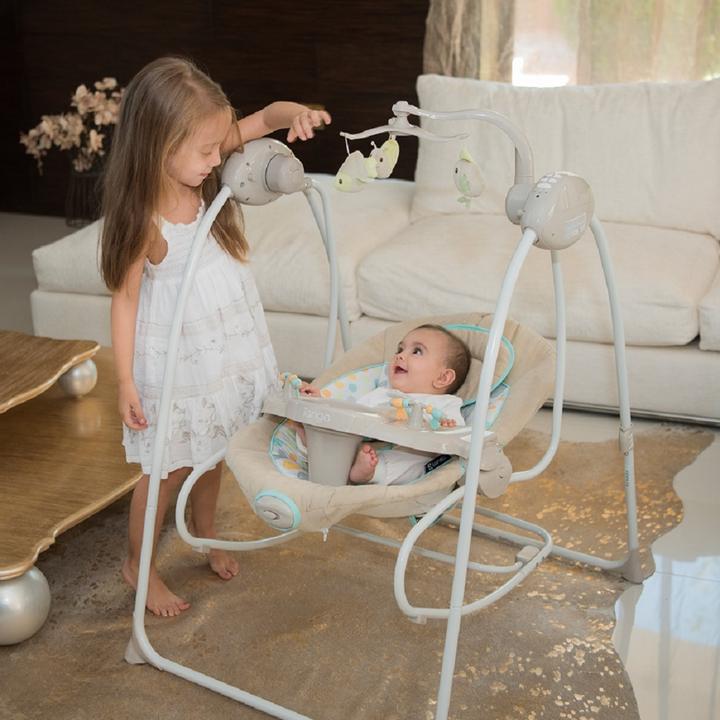 Actual product image Lorelli electric baby bouncer Tango