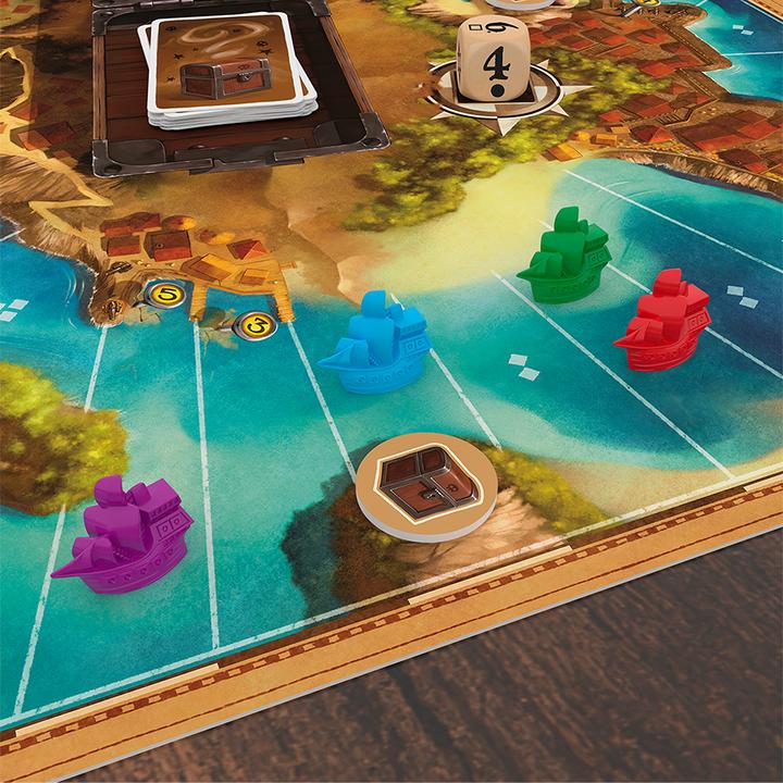 Immagine prodotto Asmodée SCOD0076 - Jamaica - Brettspiel, für 2-6 Spieler, ab 8 Jahren (DE-Ausgabe) (Tedesco)