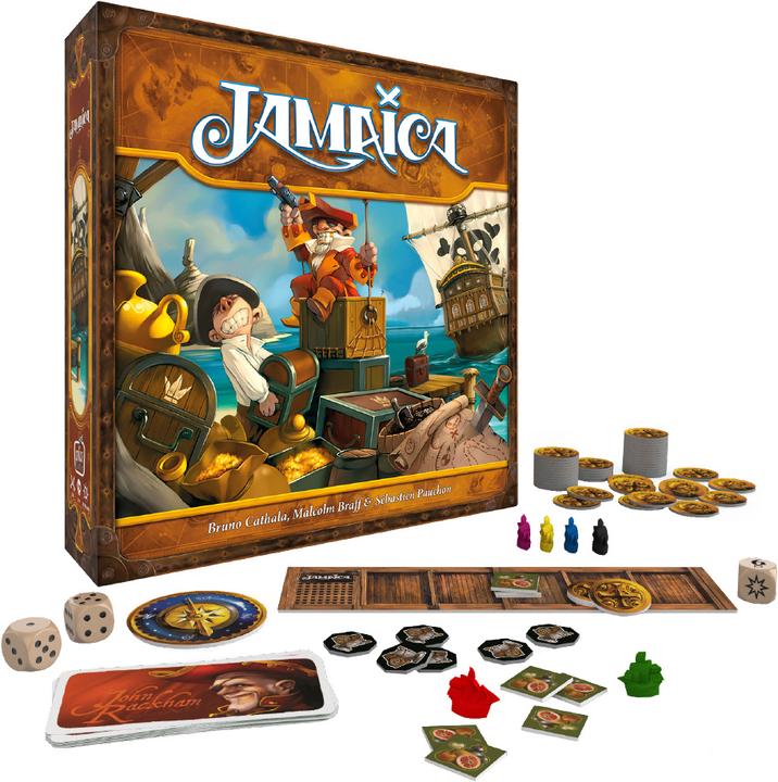 Immagine prodotto Asmodée SCOD0076 - Jamaica - Brettspiel, für 2-6 Spieler, ab 8 Jahren (DE-Ausgabe) (Tedesco)