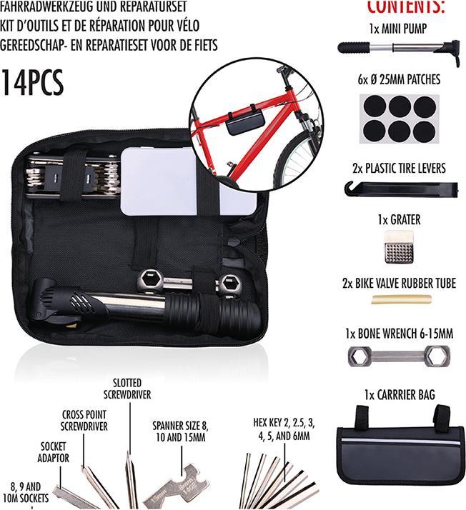 Image du produit Bicycle Gear Jeu d'outils pour vélo 14pcs