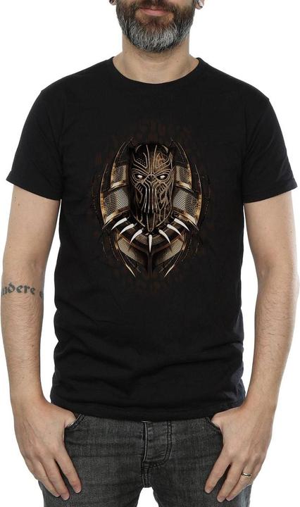 Image du produit Mens Black Panther Gold Killmonger T-Shirt (S)
