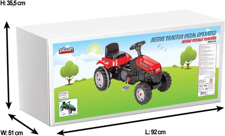 Actual product image Pilsan Children tractor 07314 Active