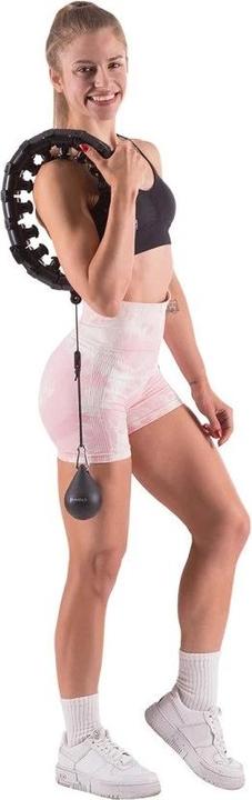 Image du produit HMS HHW01 HULA HOOP noir AVEC POIDS (1250 g)