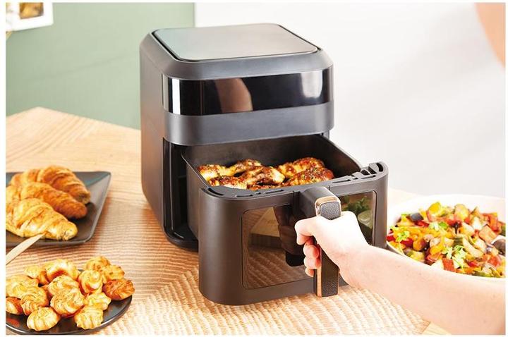 Produktbild BerlingerHaus BH9446 Air fryer, 6,3L, visible window Black Rose CollectionMona