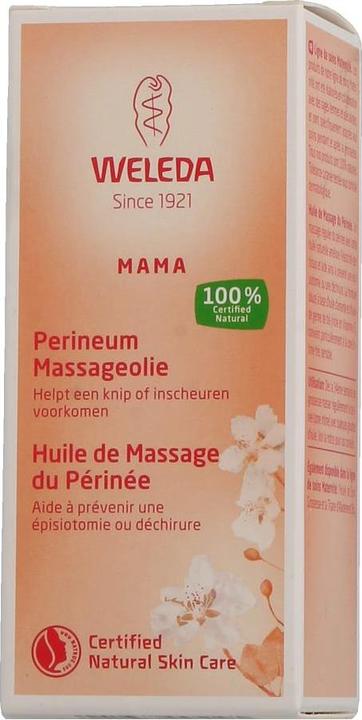 Actual product image Weleda Dam Massage Oil