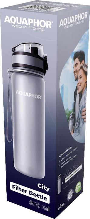Image du produit Aquaphor Ville grise Bouteille filtrante 500 ml (0.50 l)
