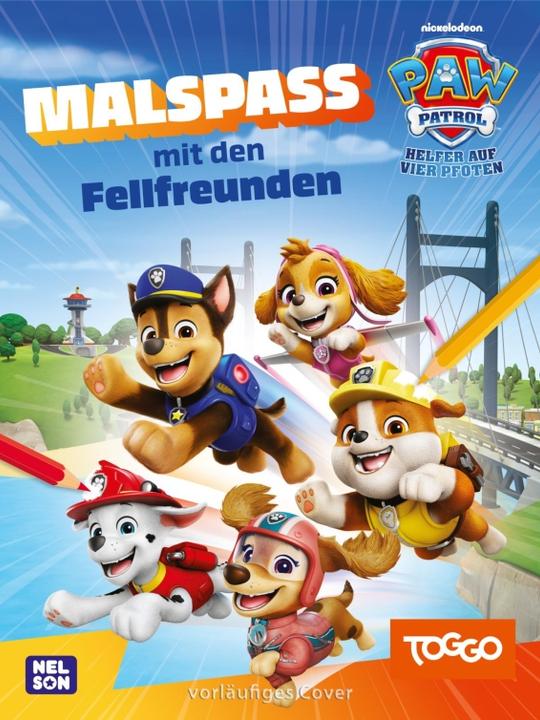 Image du produit PAW Patrol Kindergartenheft: Malspass mit den Fellfreunden