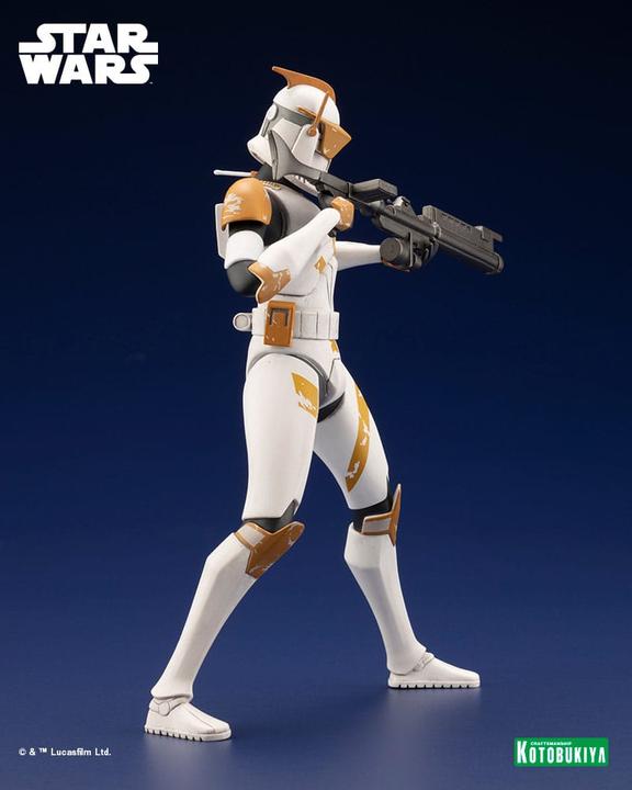 Actual product image Kotobukiya Star Wars The Clone Wars statuette PVC ARTFX 1/10 Commander Cody 17 cm