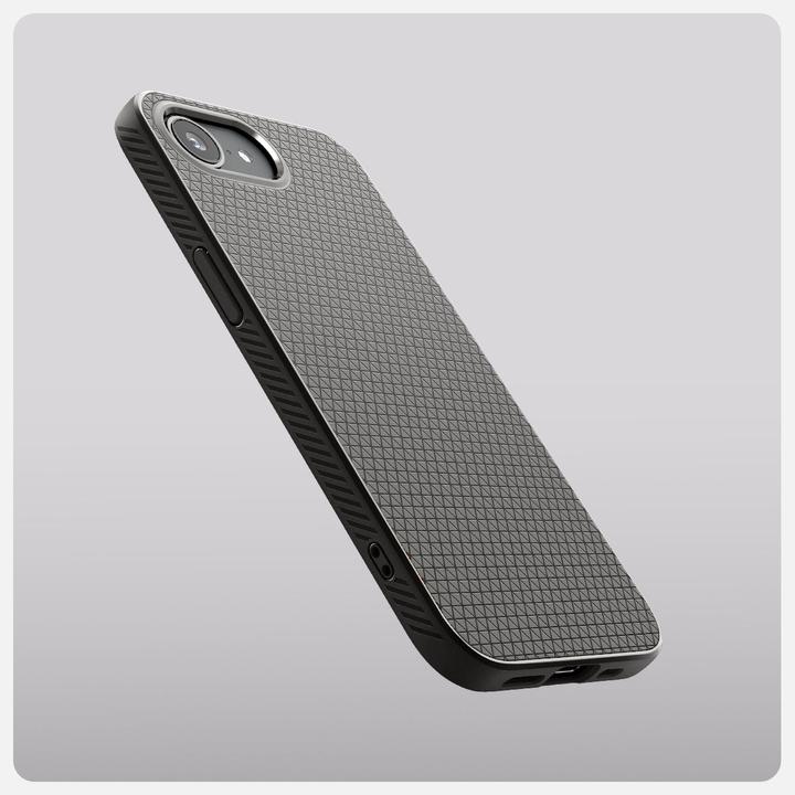 Actual product image Spigen Liquid Air iPhone 16e Case Marble Gray (Apple iPhone 16e)