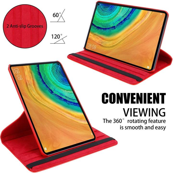 Actual product image Cadorabo Tablet Book Rubber (NO Wake Up) Cover (Huawei MatePad Pro 10.8 (2019))