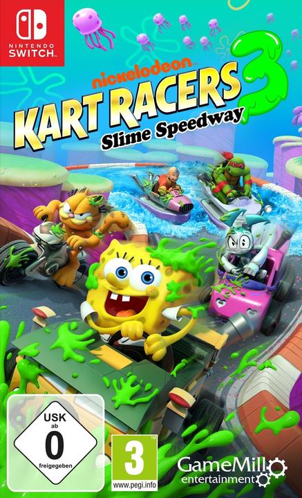 Produktbild GameMill Entertainment Nickelodeon Kart Racers 3: Slime Speedway (Switch, DE)
