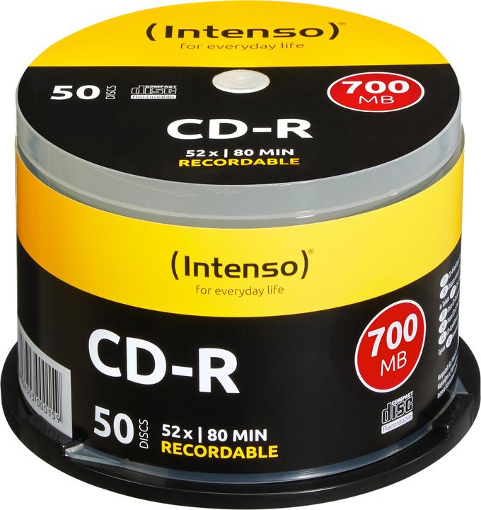 Produktbild Intenso CD-R 700MB/80min (50 x)